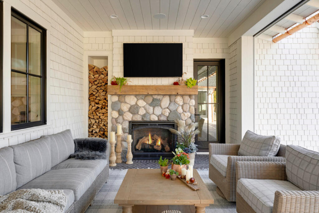 fireplace focal point comforable sitting area by konen homes